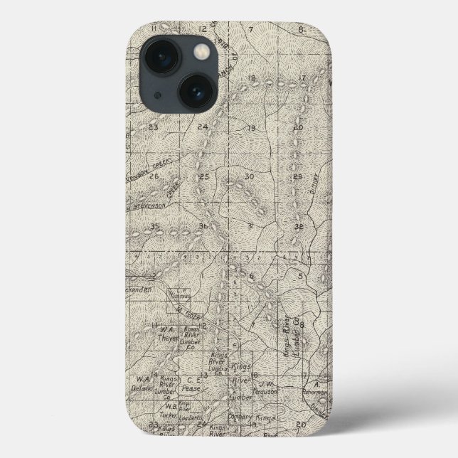 Fresno County, California 9 Case-Mate iPhone Case (Back)