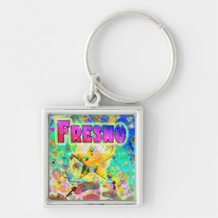 Fresno Epoch Hour Keychain