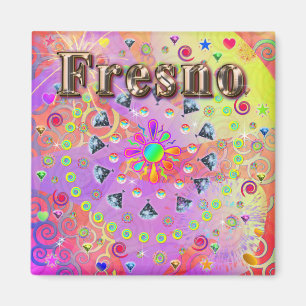 Fresno Lucky Golden Magnet