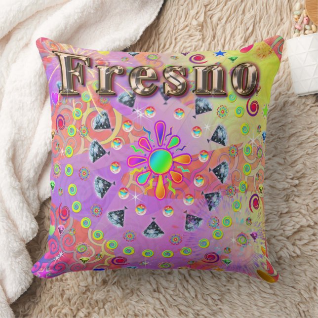 Fresno Lucky Golden Pillow (Blanket)