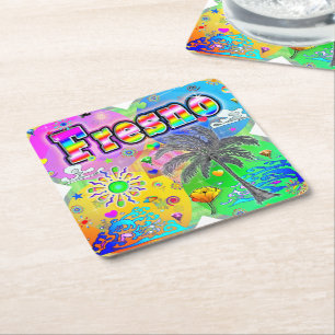 Fresno Quadro Seasons Coaster