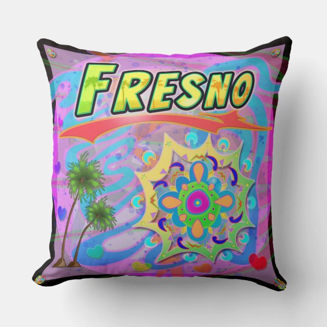 Fresno True Progress Pillow (Front)