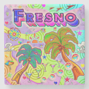 Fresno Vacation Target Coaster