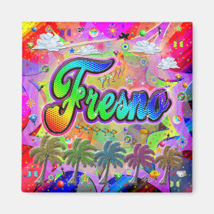 Fresno Vista Express Magnet