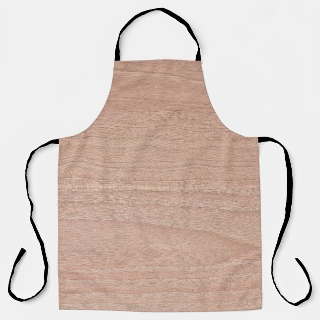 Fresno wood smooth clear texture apron (Front)