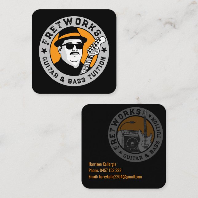 Fret Works - Business Card (Front/Back)