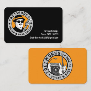 Fret Works - Business Card