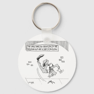 Freud Cartoon 3169 Key Ring
