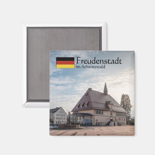 Freudenstadt Souvenir Magnet (Front/Back)