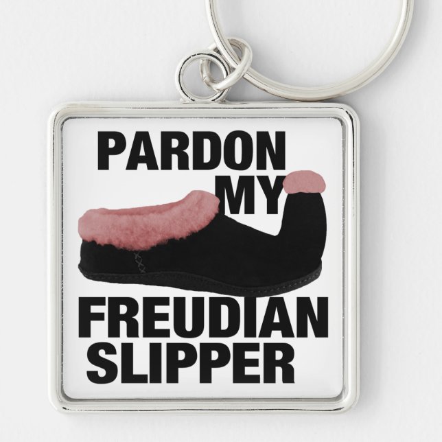 Freudian Slipper key chain (Front)