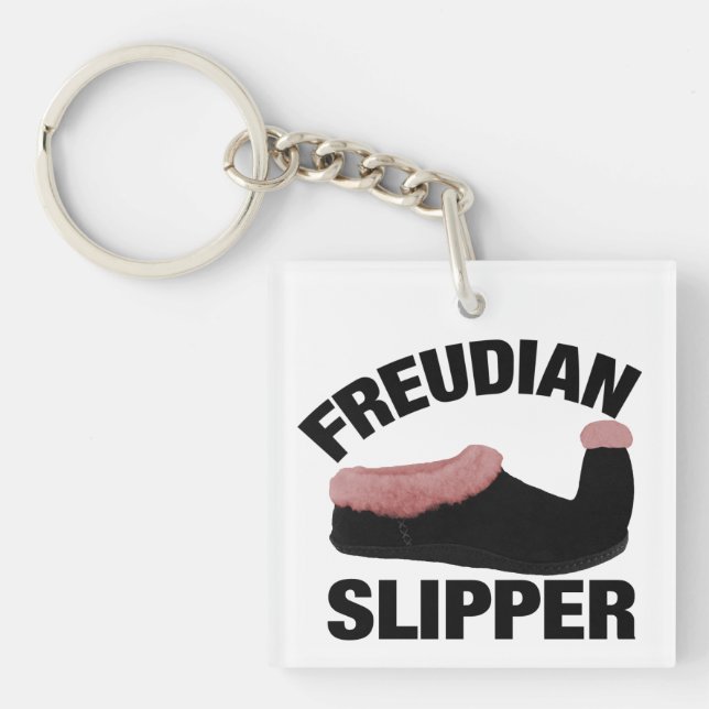 Freudian Slipper key chain (Front)