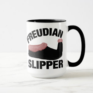 Freudian Slipper mug - choose style & colour