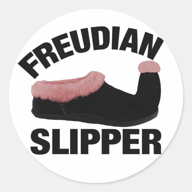 Freudian Slipper stickers (Front)