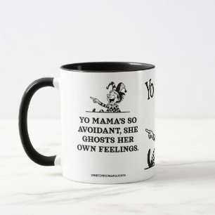 freudian yo mama jokes - Avoidant Mug