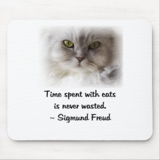 Freud's Cat Mouse Pad