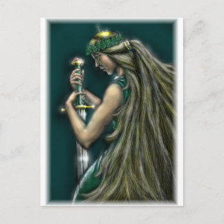 Freya by David Barlow Postcard