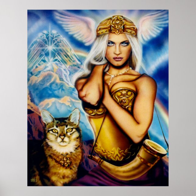 Freya by Lisa Iris Poster (Front)