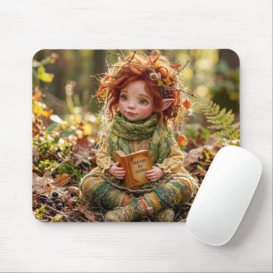 Freya Fall Elf Mouse Pad