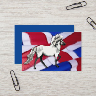 Freya Icelandic Horse Business Card