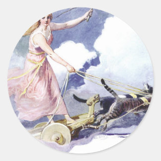 Freyja Classic Round Sticker