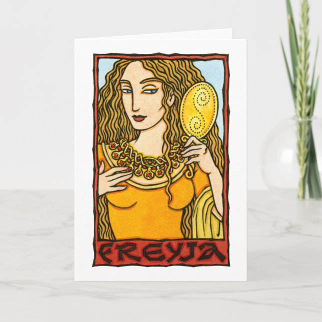 Freyja Greeting Card (Front)