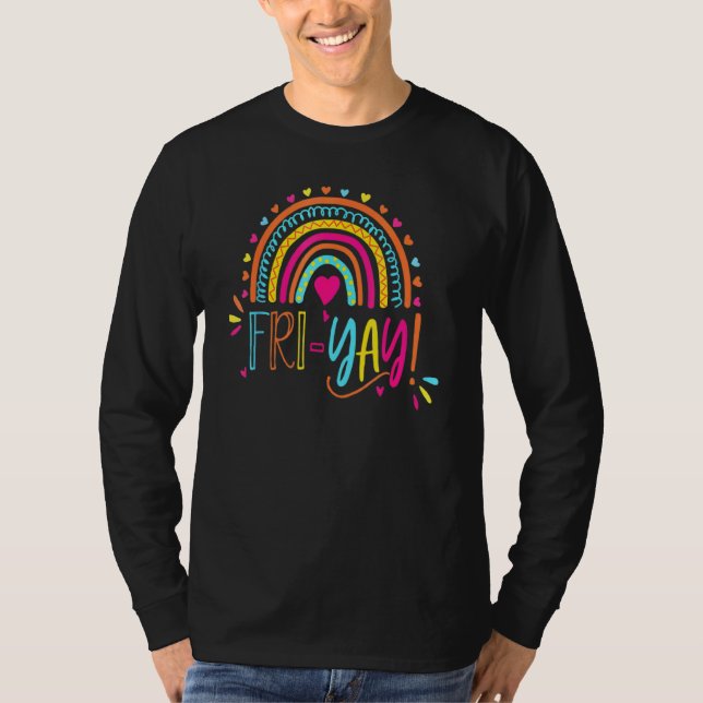Fri Yay  Teacher Tees (Front)