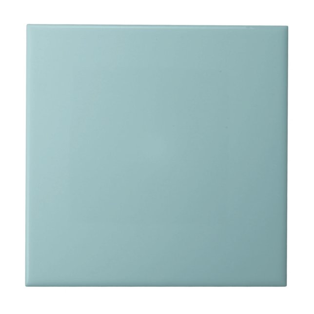 Fria Aqua Blue Square Kitchen and Bathroom  Ceramic Tile (Front)