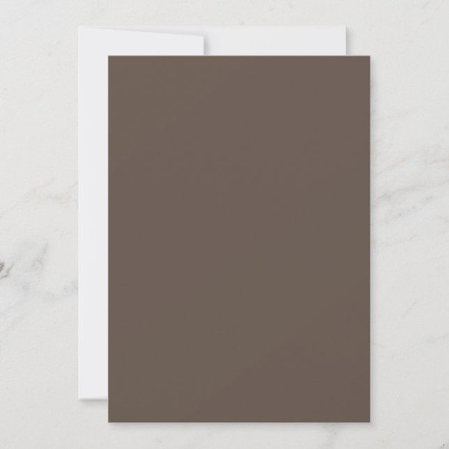 Friar Grey,Fuscous Grey,Granite, Holiday Card (Front)
