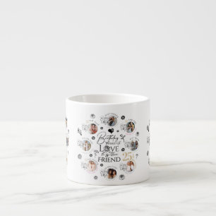 `FriBirthday Photo Collage Espresso Cup