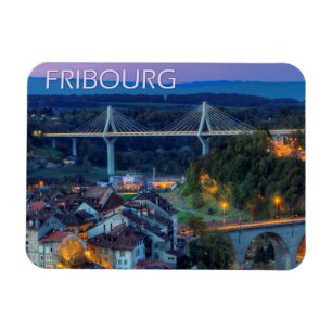 Fribourg city, Switzerland Magnet