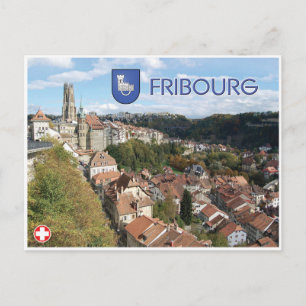 Fribourg - Switzerland Postcard