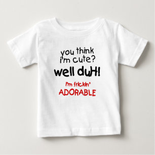 Frickin' Adorable Funny Baby Shirts