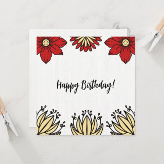 Frida Collection Birthday Card
