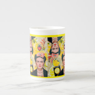 Frida K to start your day Bone China Mug