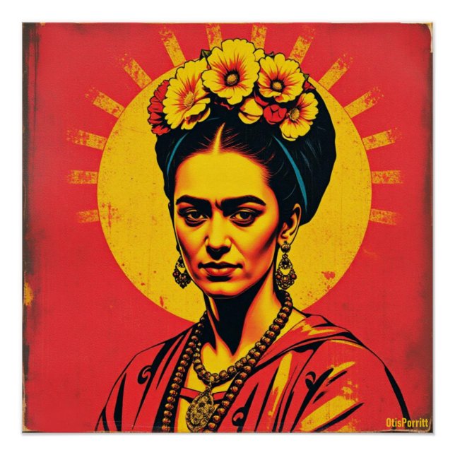 Frida Kahlo-5 Poster (Front)