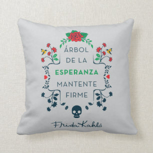 Frida Kahlo   Árbol De La Esperanza Cushion