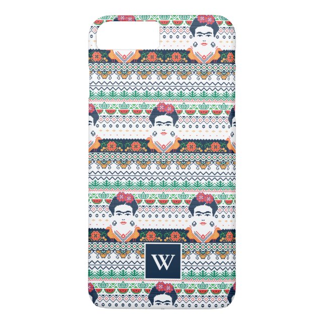 Frida Kahlo | Aztec Case-Mate iPhone Case (Back)