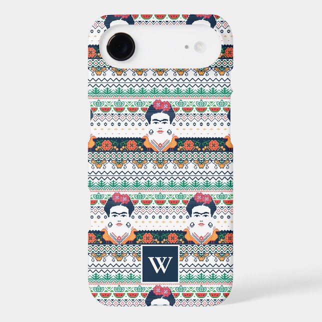 Frida Kahlo | Aztec Case-Mate Samsung Galaxy Case (Back)