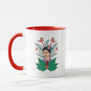 Frida Kahlo   Birds of Paradise Floral Graphic Mug