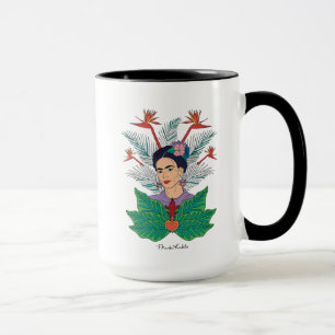 Frida Kahlo   Birds of Paradise Floral Graphic Mug