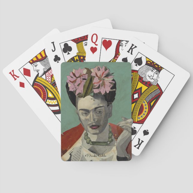Frida Kahlo by Garcia Villegas Playing Cards (Back)