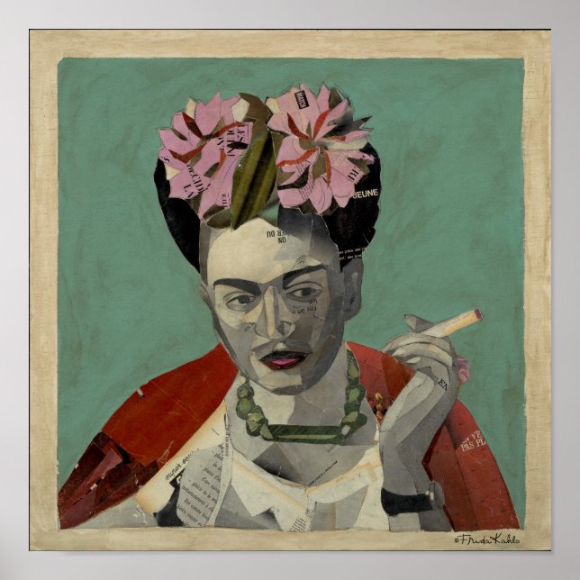 Frida Kahlo by Garcia Villegas Poster (Front)
