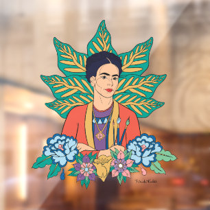 Frida Kahlo Colourful Floral Graphic