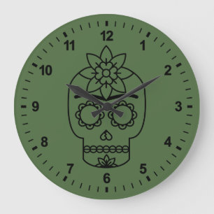 Frida Kahlo   Coyoacán Large Clock