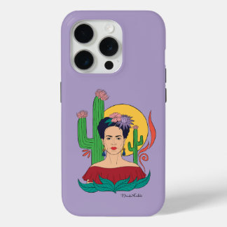 Frida Kahlo Desert Graphic iPhone 15 Pro Case