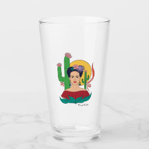 Frida Kahlo Desert Graphic Glass