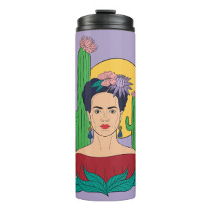 Frida Kahlo Desert Graphic Thermal Tumbler