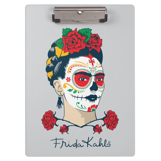 Frida Kahlo | El Día de los Muertos Clipboard (Front)