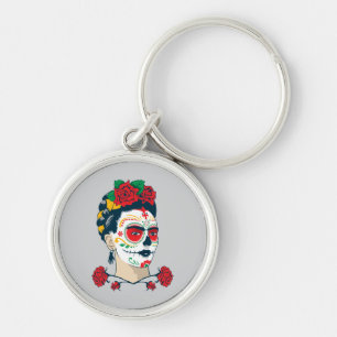 Frida Kahlo   El Día de los Muertos Key Ring