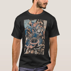 Frida kahlo Embroidery flowers Colourful butterfli T-Shirt